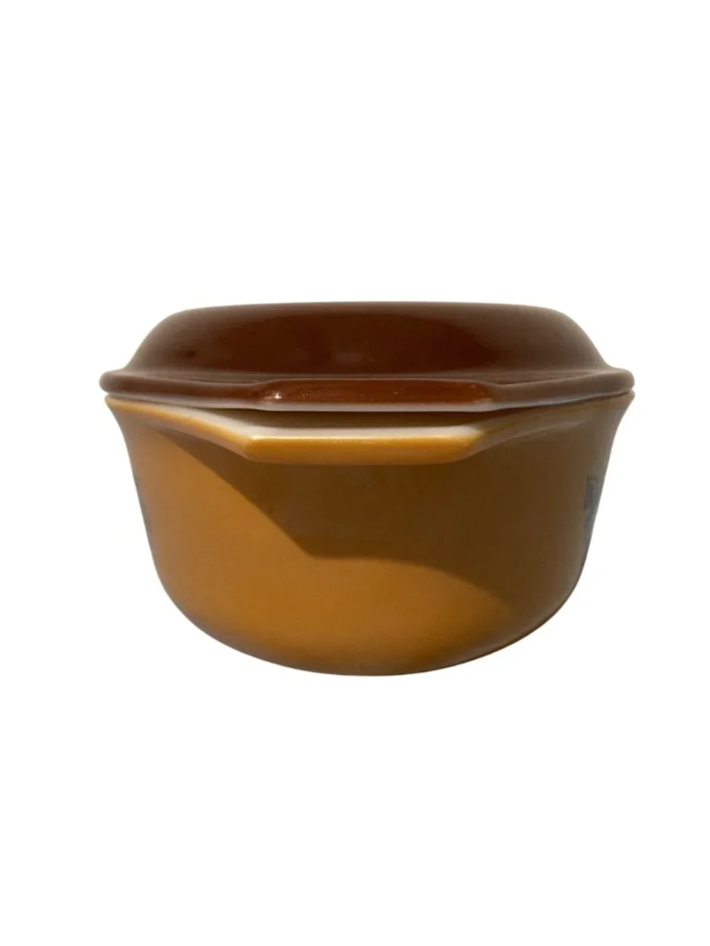 Vintage Pyrex 1.5-Quart Casserole Dish With Lid Autumn Harvest Pattern